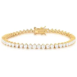 Pulseira Riviera Colors 3 pontas (3mm) Cristal