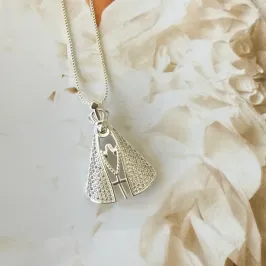 Colar Maria Aparecida Cravejado M