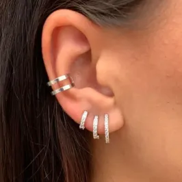 Piercing Duo 2F Metalizado