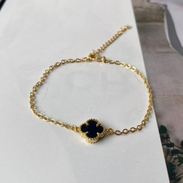Pulseira Trevo Preto