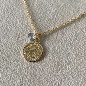 Pulseira Pai Nosso com Zircônia Cristal