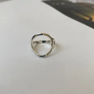 Anel Circulo Vazado