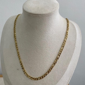 Colar Fígaro 3x1 4mm