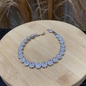 *Pulseira Riviera Cristais Inspo Swa.
