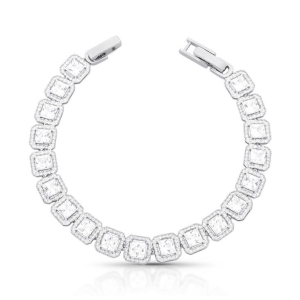 *Pulseira Riviera Cristais Quadrado