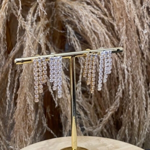 Argola 3F Cristal