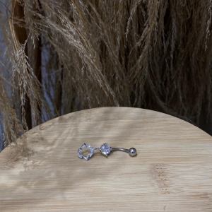 Piercing de Umbigo Zircônias