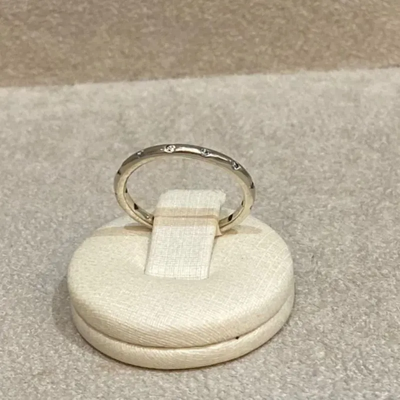Anel Bia Delicate Cor:Prata 925;Tamanho:16