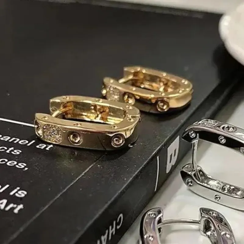 Argola Cartier Menor Ouro