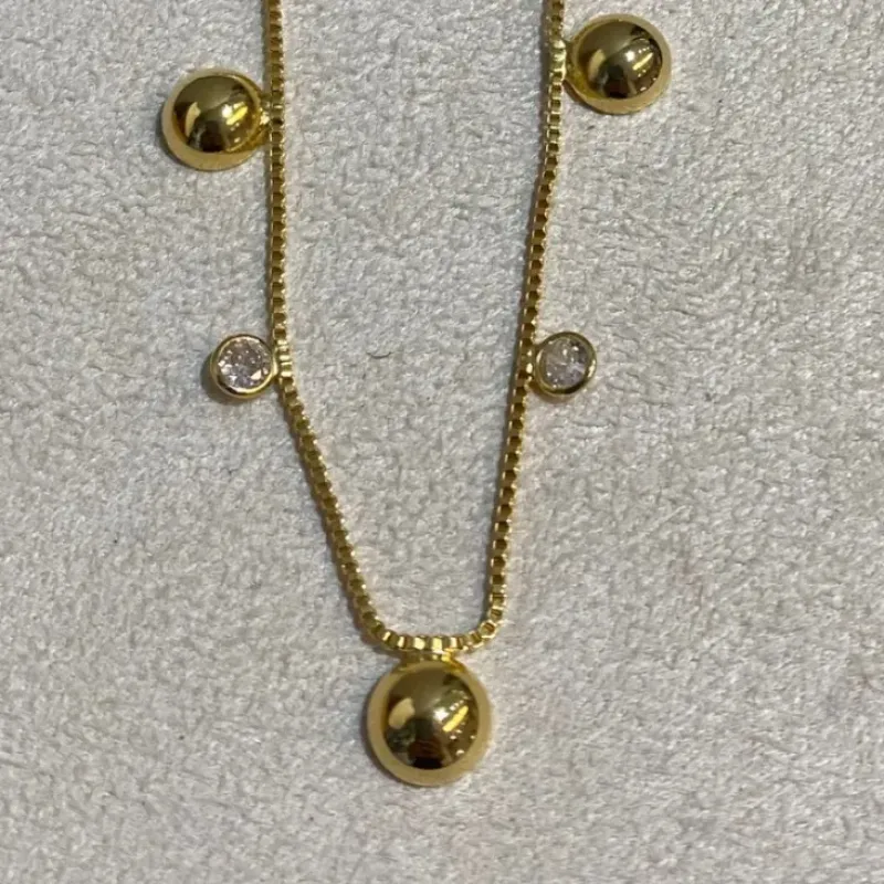 Choker Esferas e Zircônias