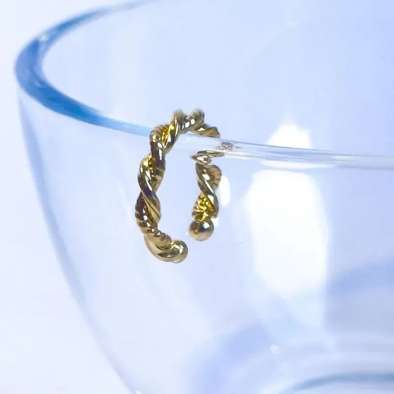 Piercing Fake Torcido Escovado