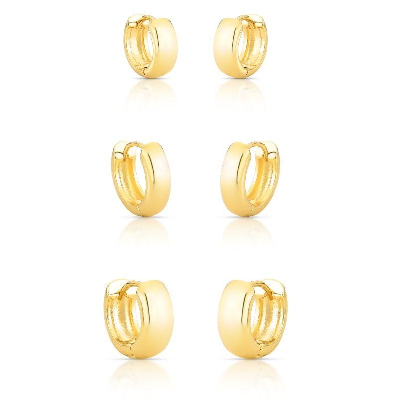 * Argola Clara Maxxi M