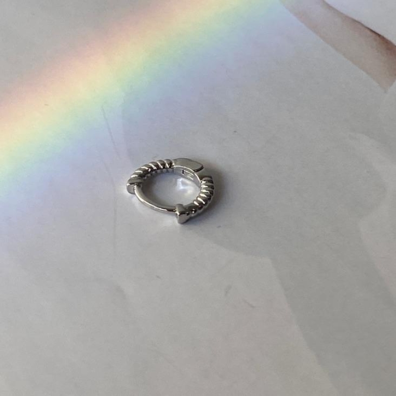 Piercing Steel Torcido Liso