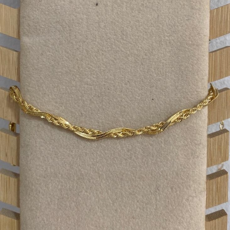 Pulseira Cordão baiano & Fita