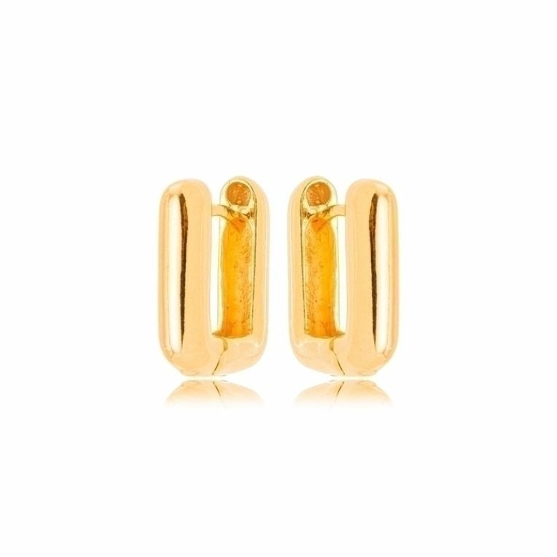 Argola Bettina Large Ouro