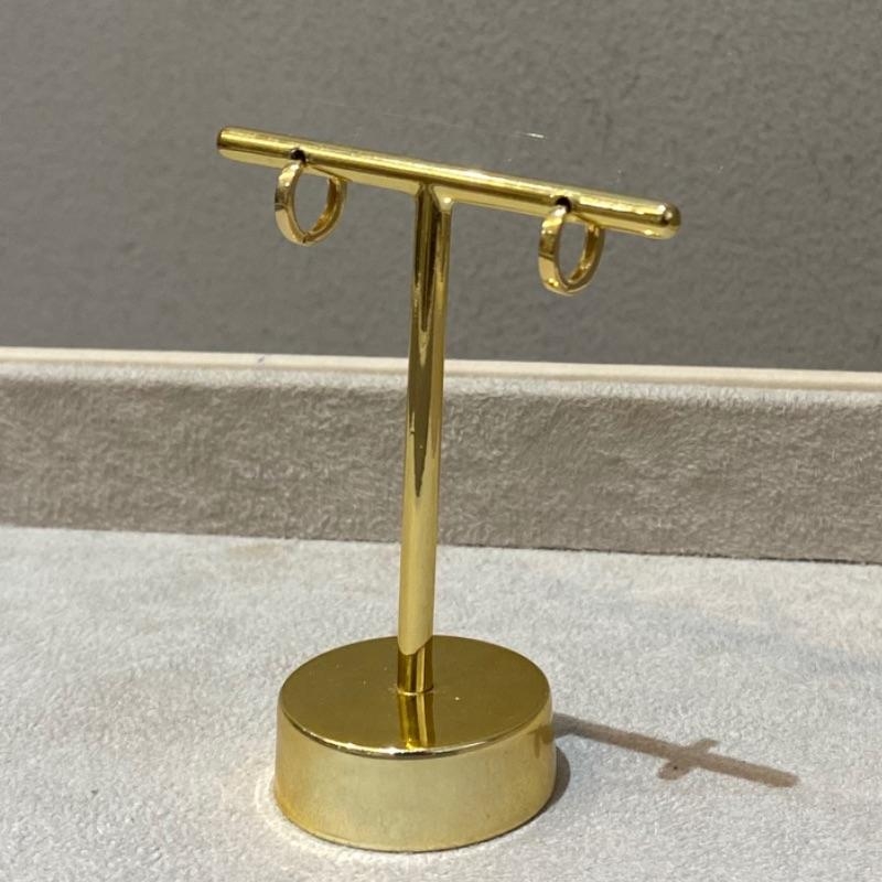 Argola Delicate Lisa M Ouro