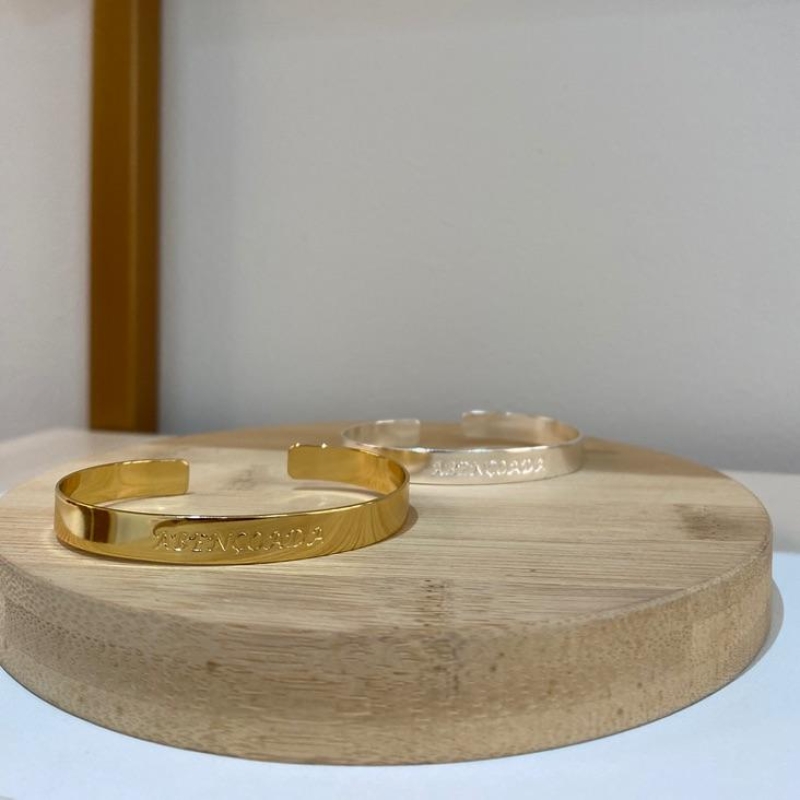 Bracelete Liso Abençoada