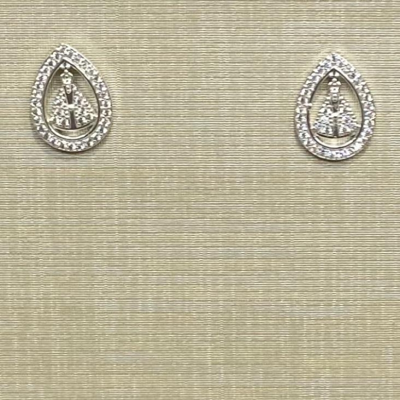 Brinco Nossa Senhora Cristal