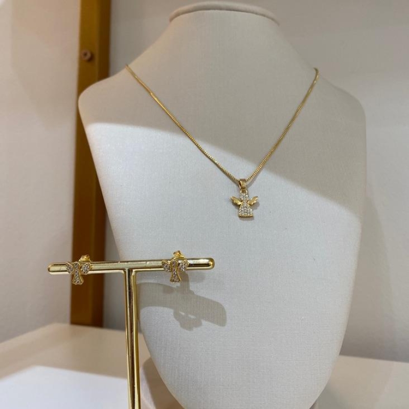 Conjunto Anjo Cravejado