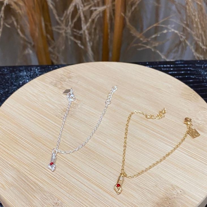 Pulseira Figa Infantil Vermelha