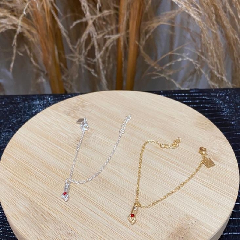 Pulseira Figa Infantil Vermelha