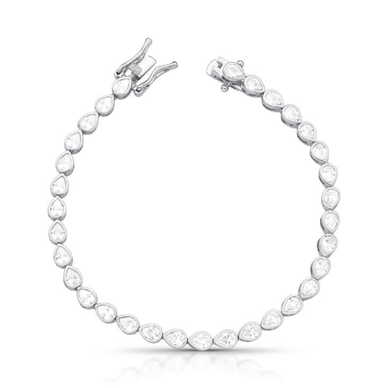 *Pulseira Riviera Gota Cristais