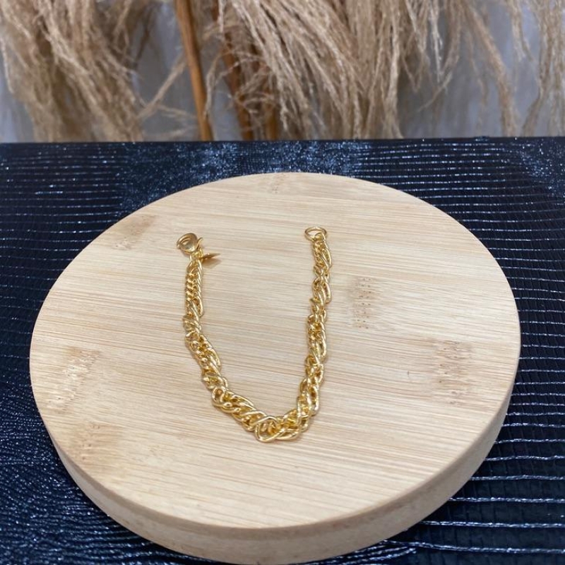 Pulseira Trançada Lisa