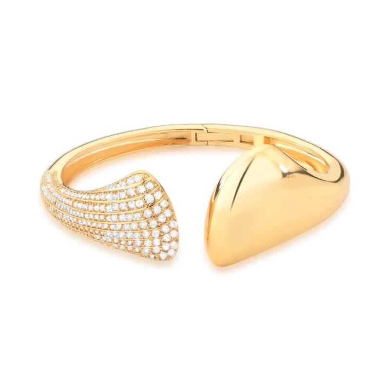*Bracelete Cravejado e Liso