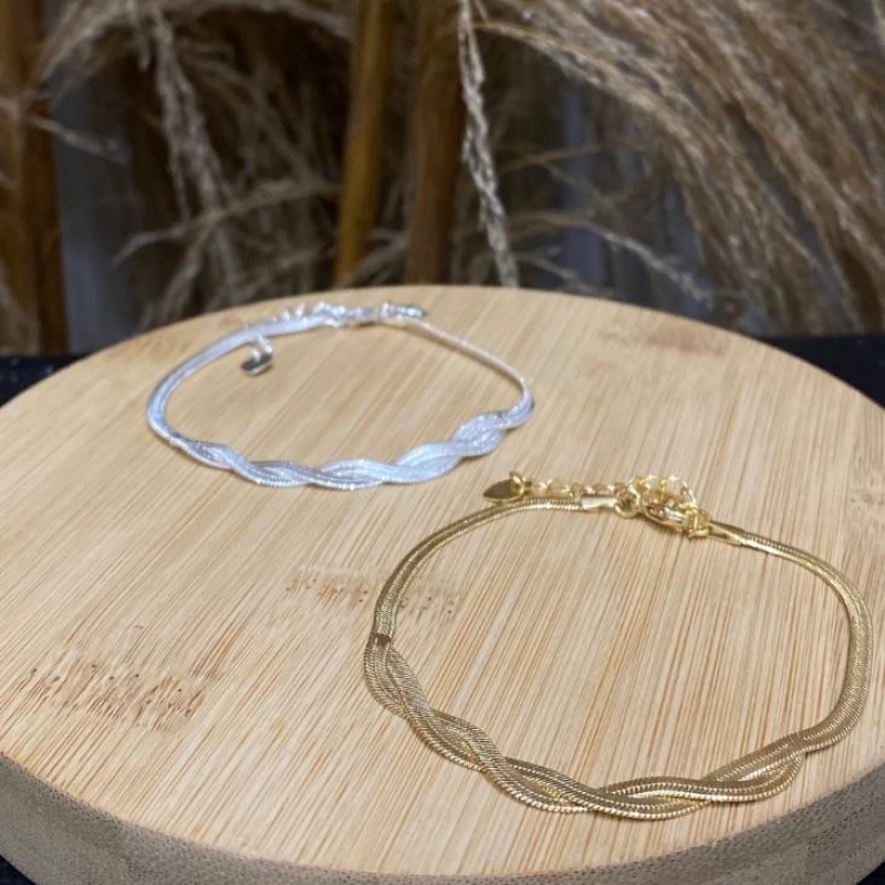 Pulseira Fita Trançada