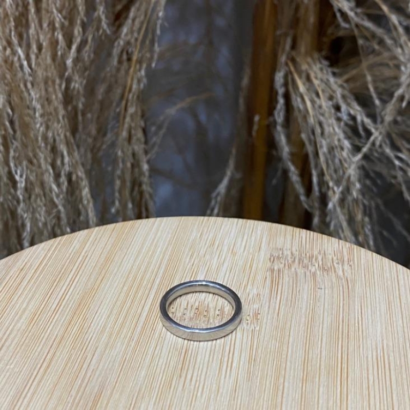 Aliança 3mm Steel