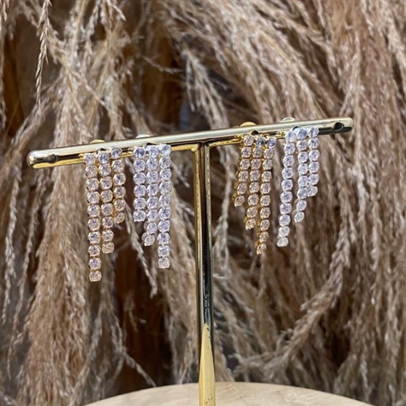 Argola 3F Cristal