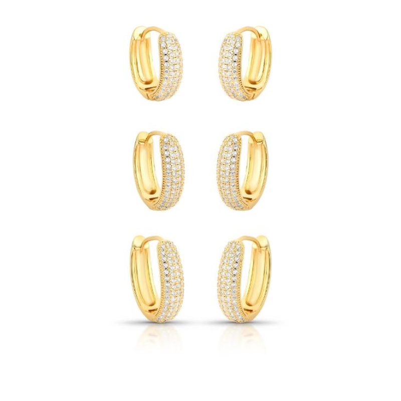 *Argola Oval P 4F