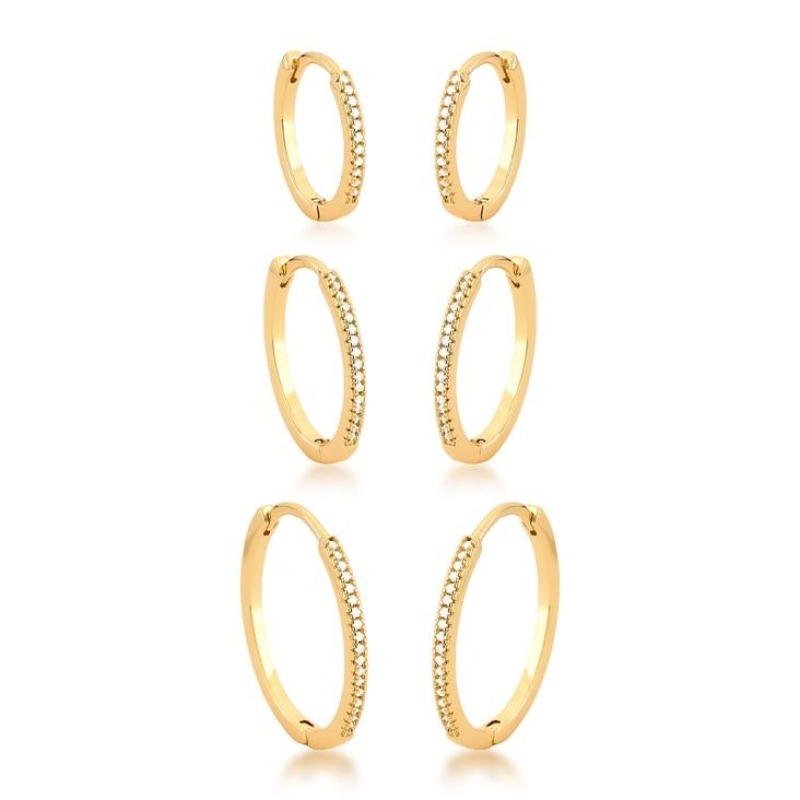 * Brinco Fine Oval 1F G