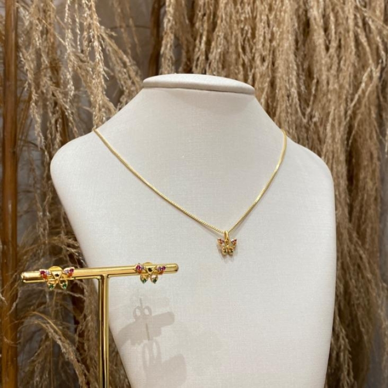 Conjunto Borboleta Colors