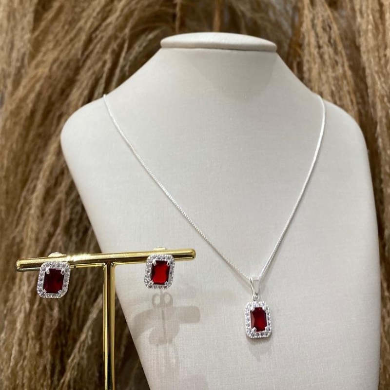 Conjunto Quadrado Red