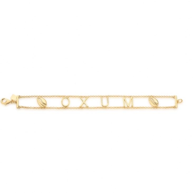 *Pulseira Oxum e Búzios