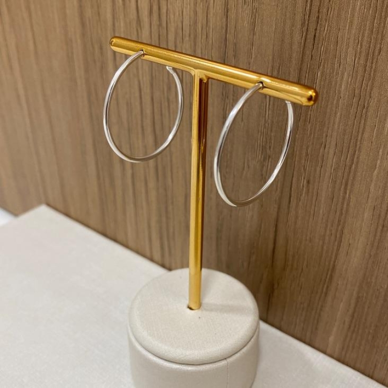 Argola Duda M 26mm Prata