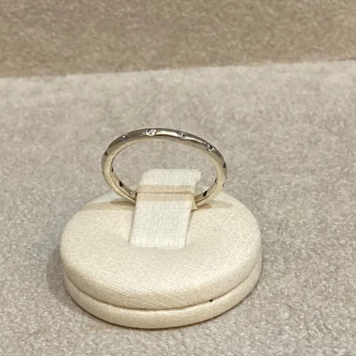Anel Bia Delicate Cor:Prata 925;Tamanho:18