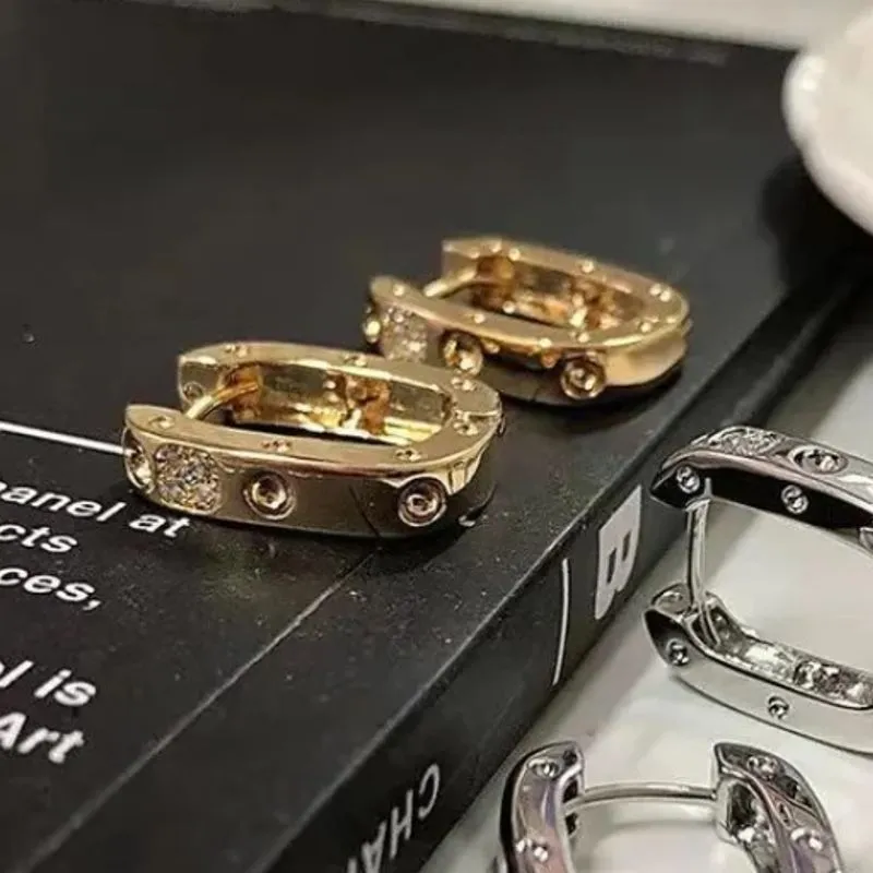 Argola Cartier Menor Ouro