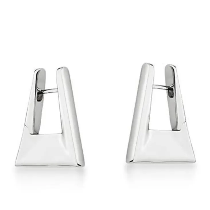 Argola Triangular Lisa