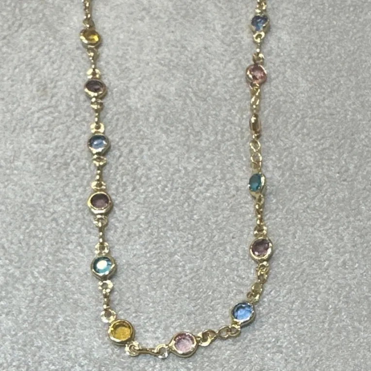 Choker Duda com Zircônias Coloridas