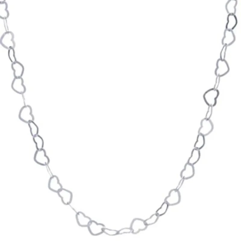 Colar Choker Corrente Coração
