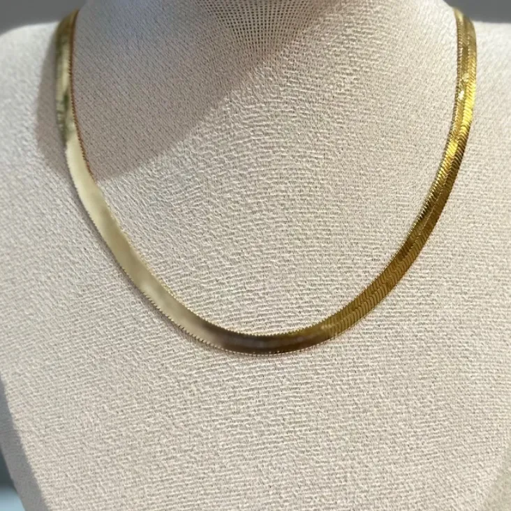 Colar Fita 6mm (45cm)