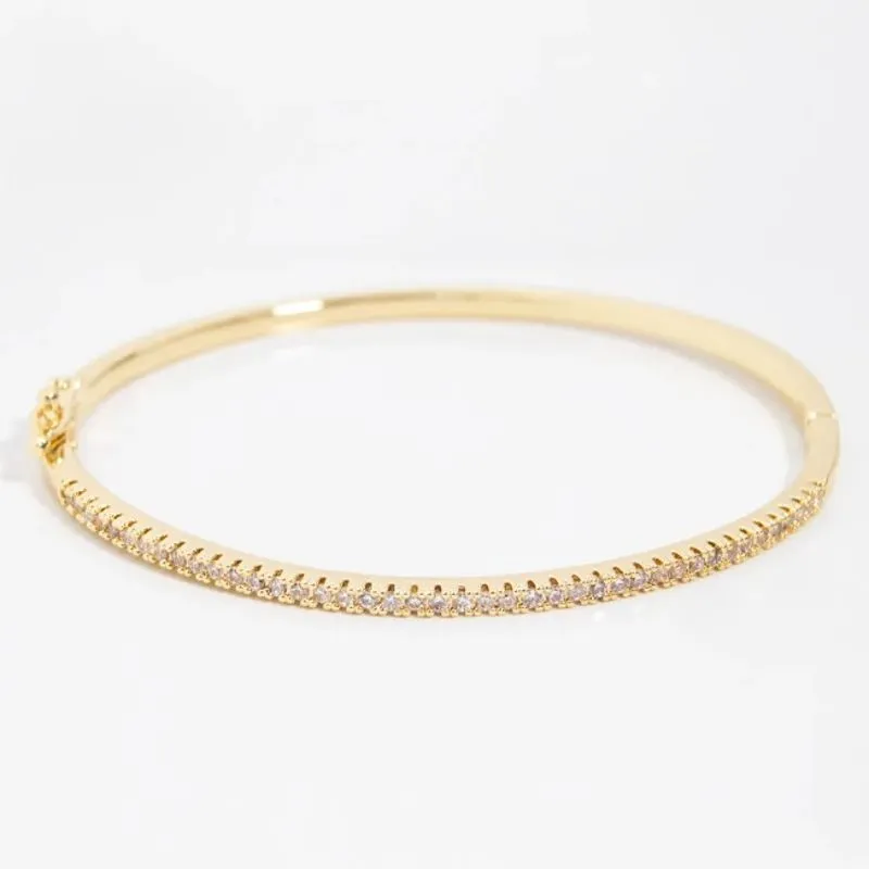 Bracelete Alice Cravejado Cristal