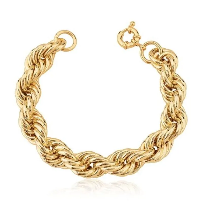 Pulseira Cordão Baiano 9mm