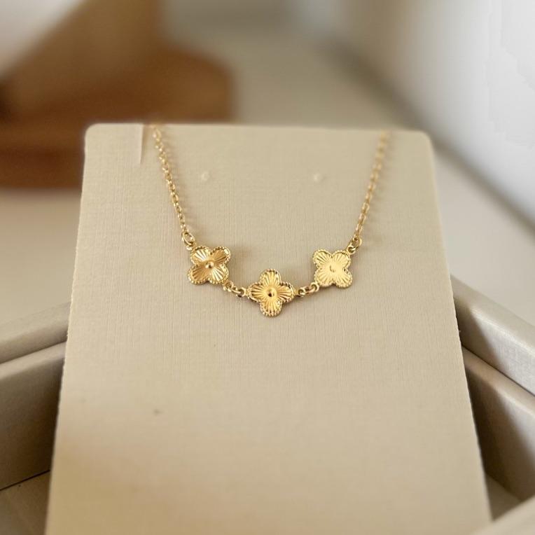 Pulseira 3 Trevos Lisos