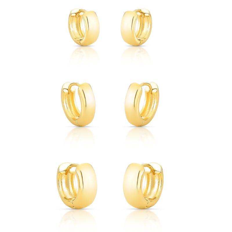 * Argola Clara Maxxi G