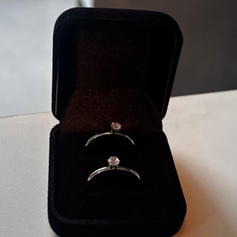 Anel Solitário Steel Zircônia 4mm