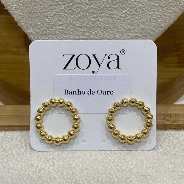 Brinco Bolinhas Maior