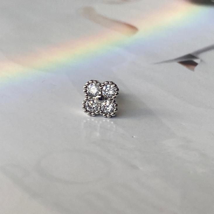 Piercing Steel Trevo Maior